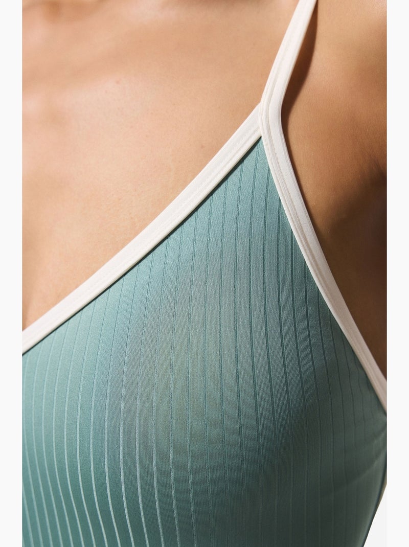 Ivy bañador con forro extraíble penti Verde menta - Kiabi