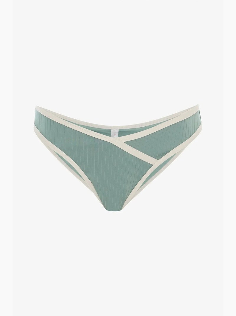 Ivy braguita de bikini con escote en v penti Verde menta - Kiabi
