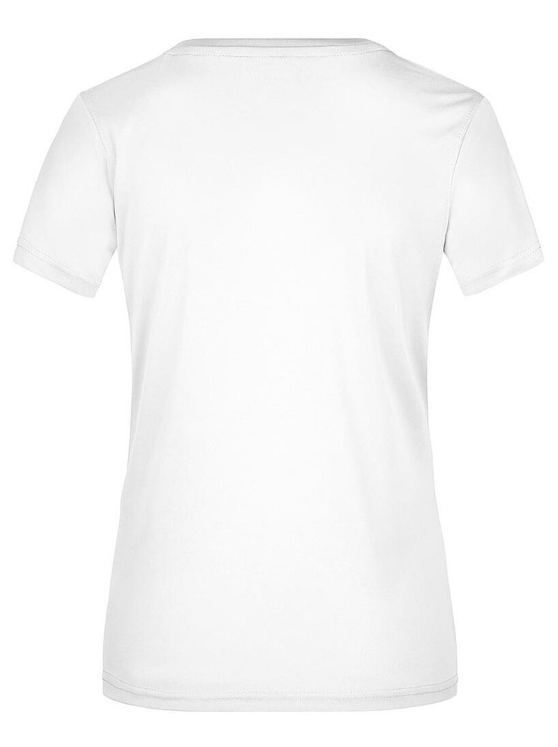 James and Nicholson - Camiseta Active para Mujer Blanco - Kiabi