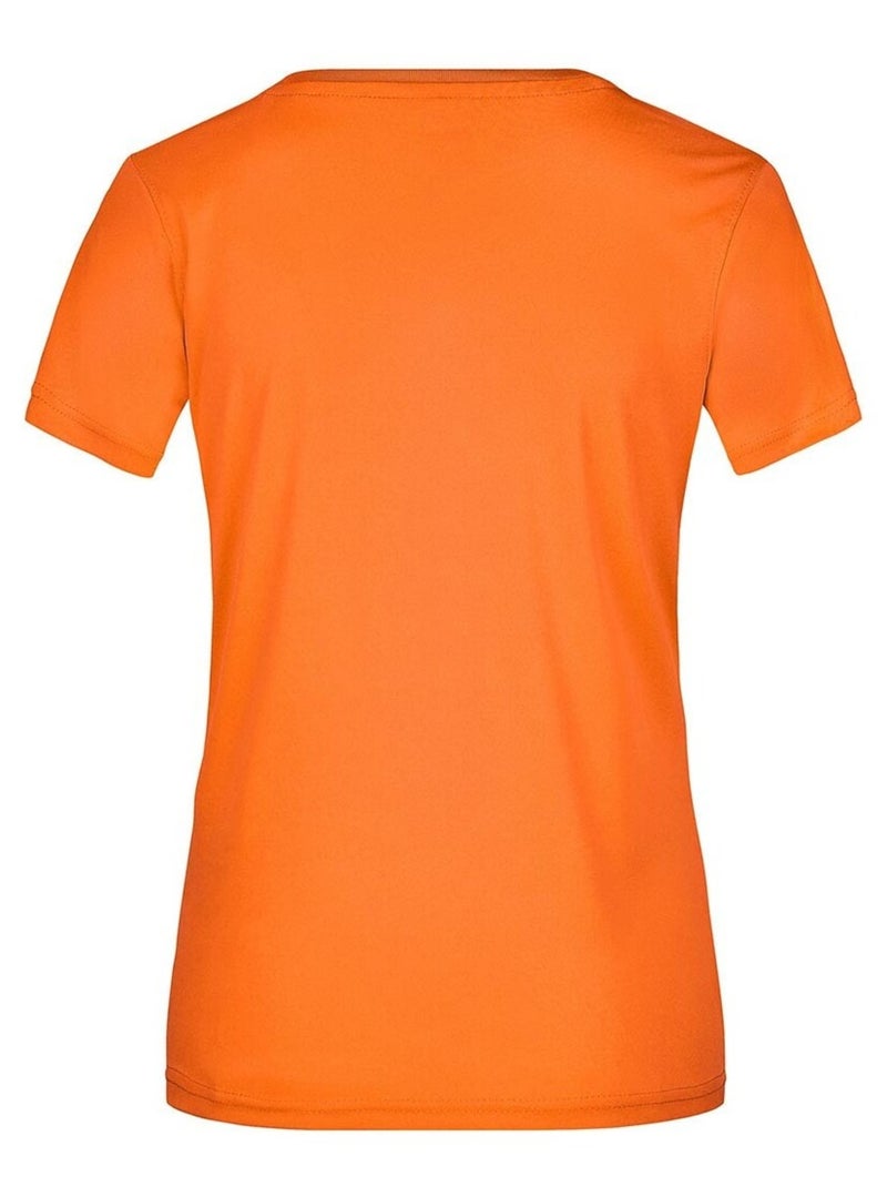 James and Nicholson - Camiseta Active para Mujer Naranja - Kiabi
