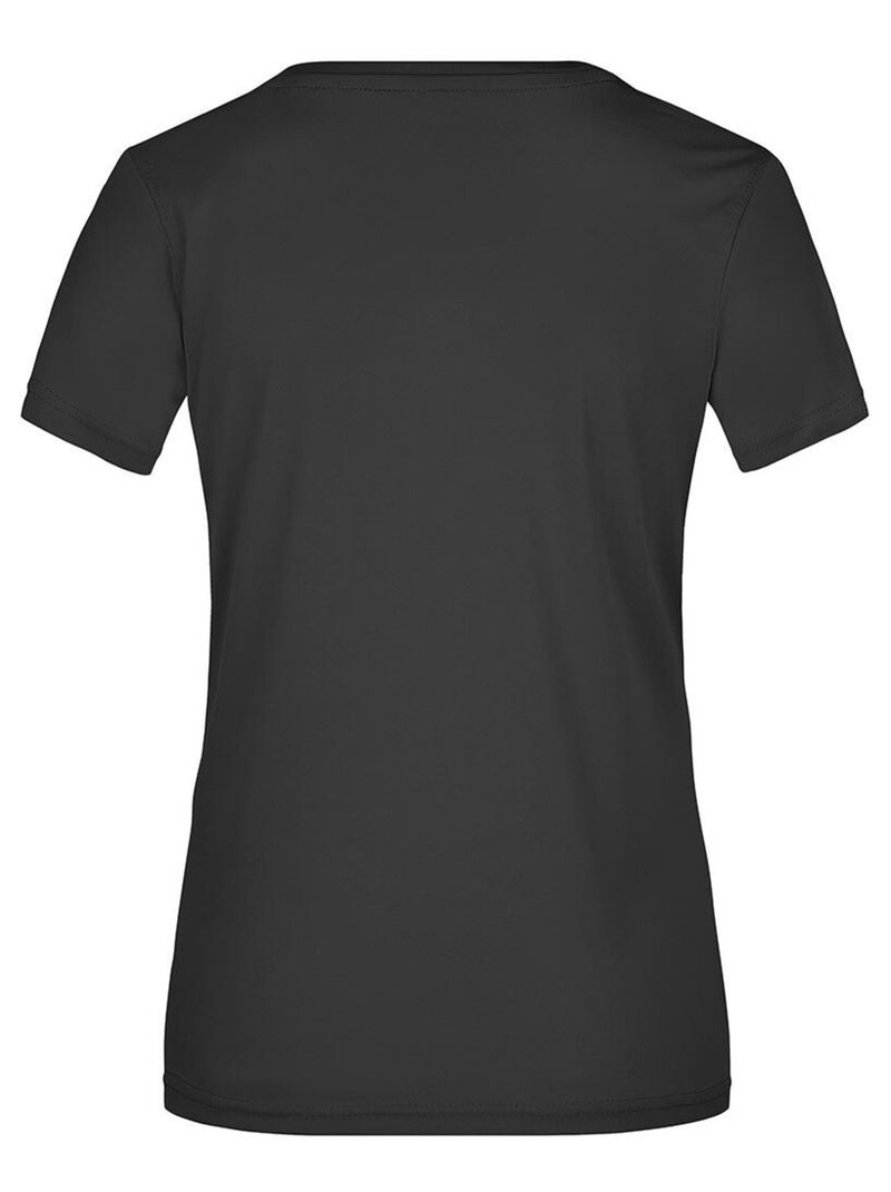 James and Nicholson - Camiseta Active para Mujer Negro - Kiabi