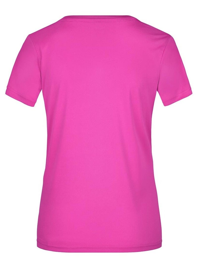 James and Nicholson - Camiseta Active para Mujer Rosa - Kiabi