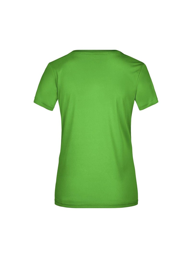 James and Nicholson - Camiseta Active para Mujer Verde tilo - Kiabi