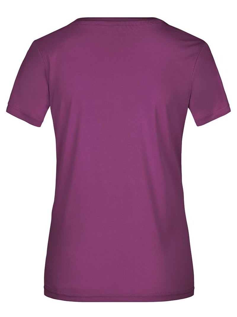 James and Nicholson - Camiseta Active para Mujer Violeta - Kiabi