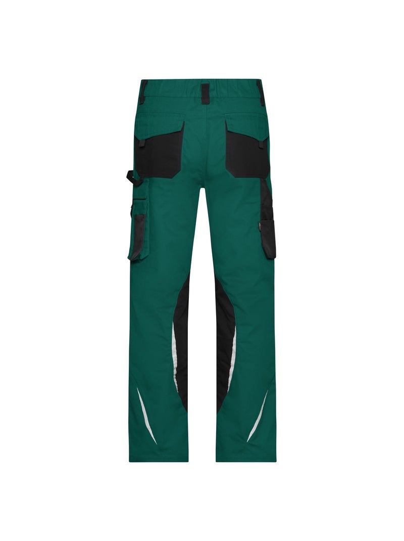 James and Nicholson - Pantalones de Trabajo para Hombre Negro Verde Negro - Kiabi