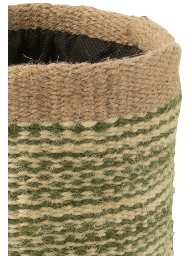 Jardinera flexible de yute - AFIBEL Verde - Kiabi