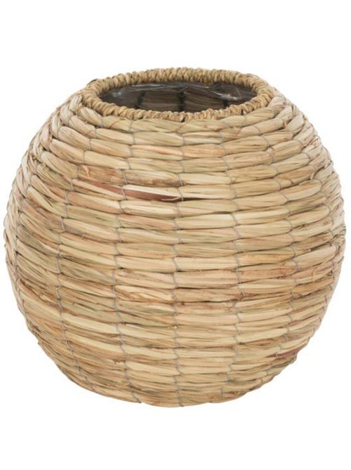 Jarrón bola de paja - AFIBEL - Kiabi