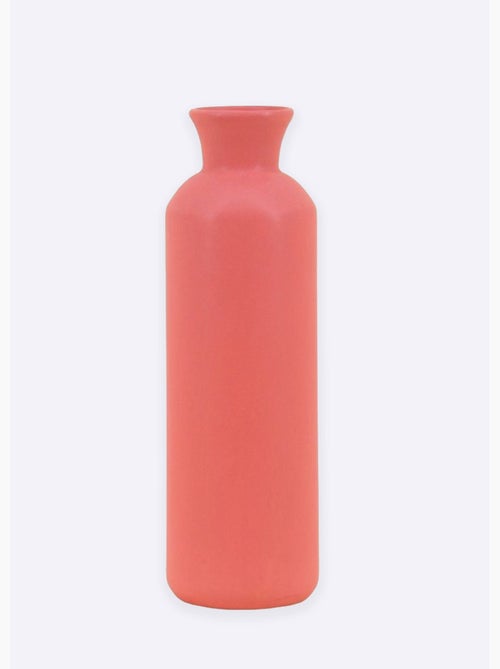 Jarrón de cerámica tubular, diseño minimalista. - AFIBEL - Kiabi