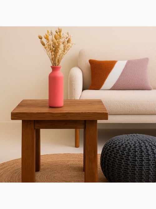 Jarrón de cerámica tubular, diseño minimalista. - AFIBEL - Kiabi