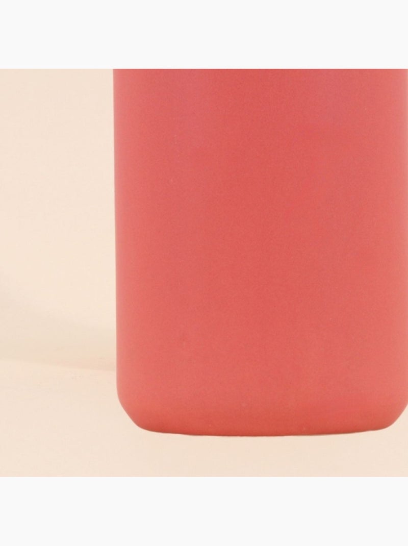 Jarrón de cerámica tubular, diseño minimalista. - AFIBEL Terracota - Kiabi