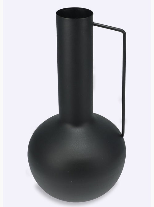 Jarrón decorativo de metal, forma elegante. - Afibel - Kiabi