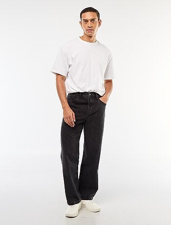 Vaquero corte ancho / wide leg 5 bolsillos