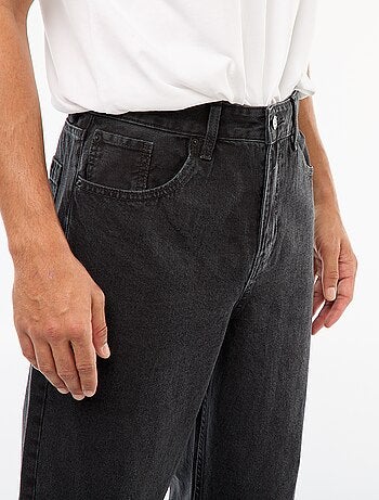 Vaquero corte ancho / wide leg 5 bolsillos