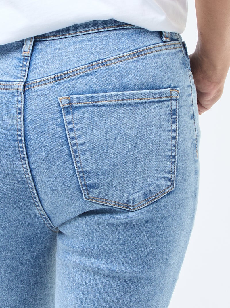Jean super skinny de talle muy alta - L28 Azul - Kiabi