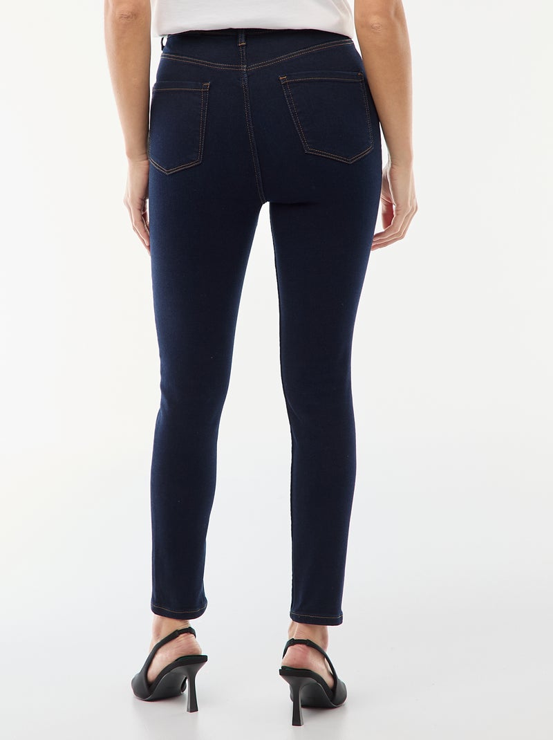 Jean super skinny de talle muy alta - L28 Azul - Kiabi