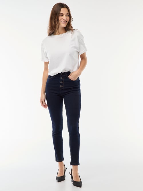 Jean super skinny de talle muy alta - L32 - Kiabi
