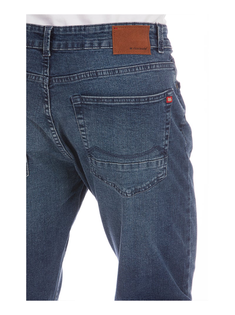 Jeans ARKON8 corte recto stretch cepillado, longitud 32 'Rica Lewis' Azul - Kiabi