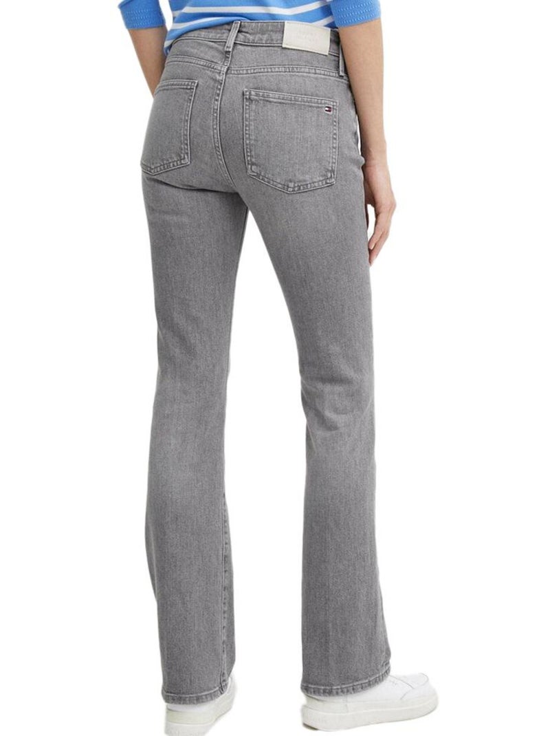 Jeans Bootcut de Mujer Tommy Hilfiger Gris plateado - Kiabi