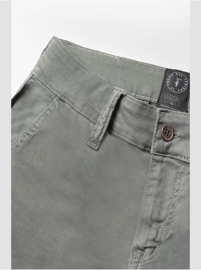 Jeans carrot KALVIN, largo 34 Verde - Kiabi