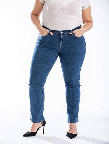 Jeans corte recto talle alto denim OBR8 'OBER'