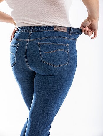 Jeans corte recto talle alto denim OBR8 'OBER'