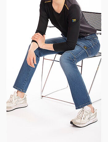 Jeans de trabajo multibolsillos elásticos cepillados BETTY 'Rica Lewis'