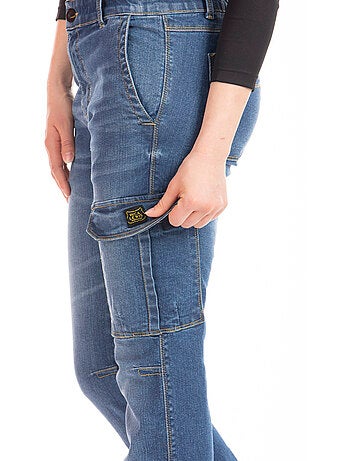 Jeans de trabajo multibolsillos elásticos cepillados BETTY 'Rica Lewis'