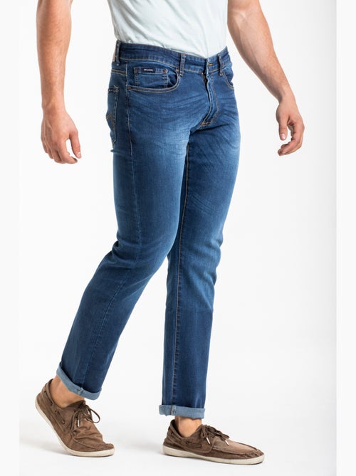 Jeans elásticos RL70 Fibreflex® corte recto confort cepillado LUNO 'Rica Lewis' - Kiabi Jeans elásticos RL70 Fibreflex® corte recto confort cepillado LUNO 'Rica Lewis' - Kiabi