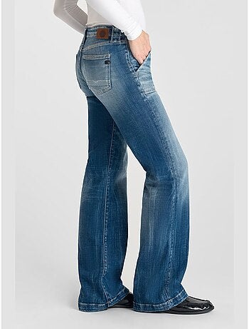 Jeans flare flare, largo 34
