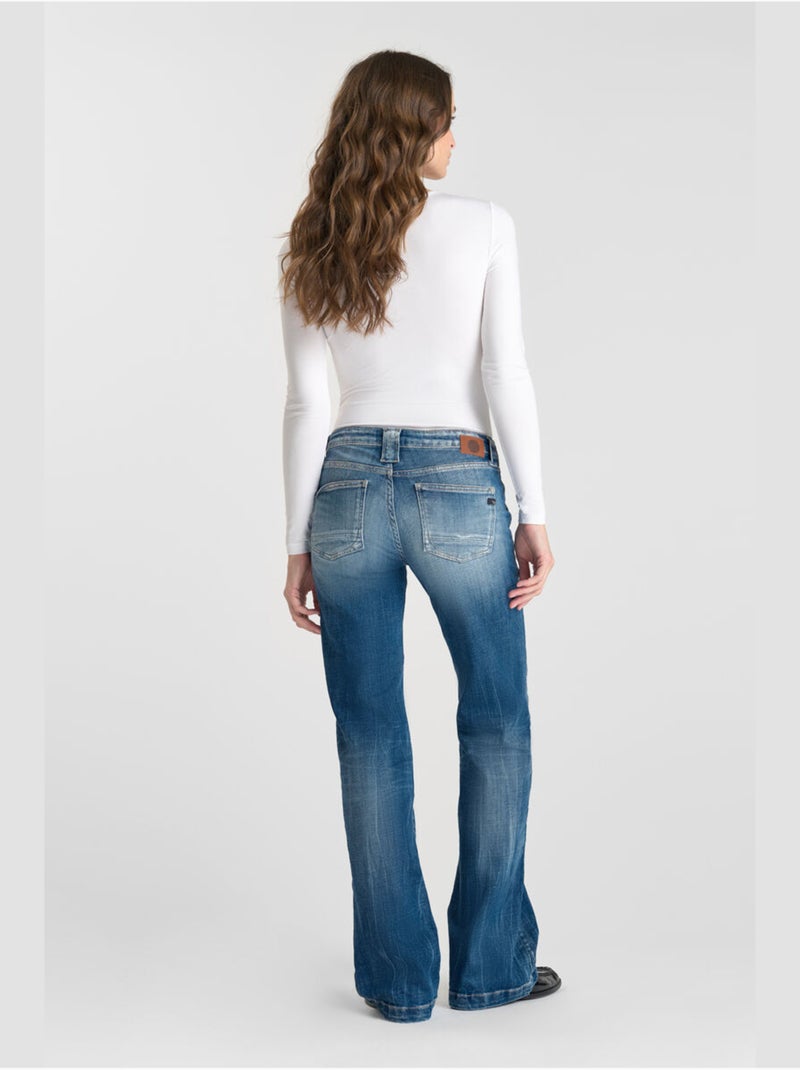 Jeans flare flare, largo 34 Azul - Kiabi