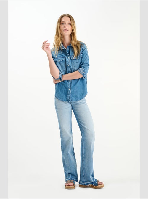 Jeans flare flare, largo 34 - Kiabi