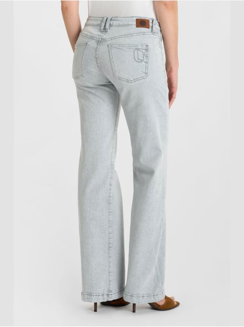 Jeans flare flare, largo 34 - Kiabi
