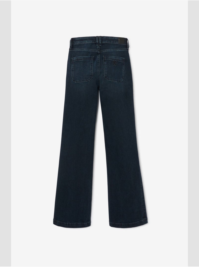 Jeans flare FLAREPO, largo 34 Azul - Kiabi