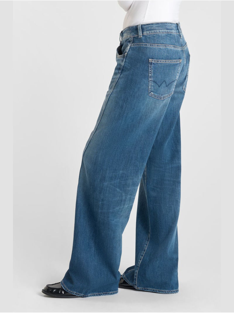 Jeans flare , largo 34 Azul - Kiabi