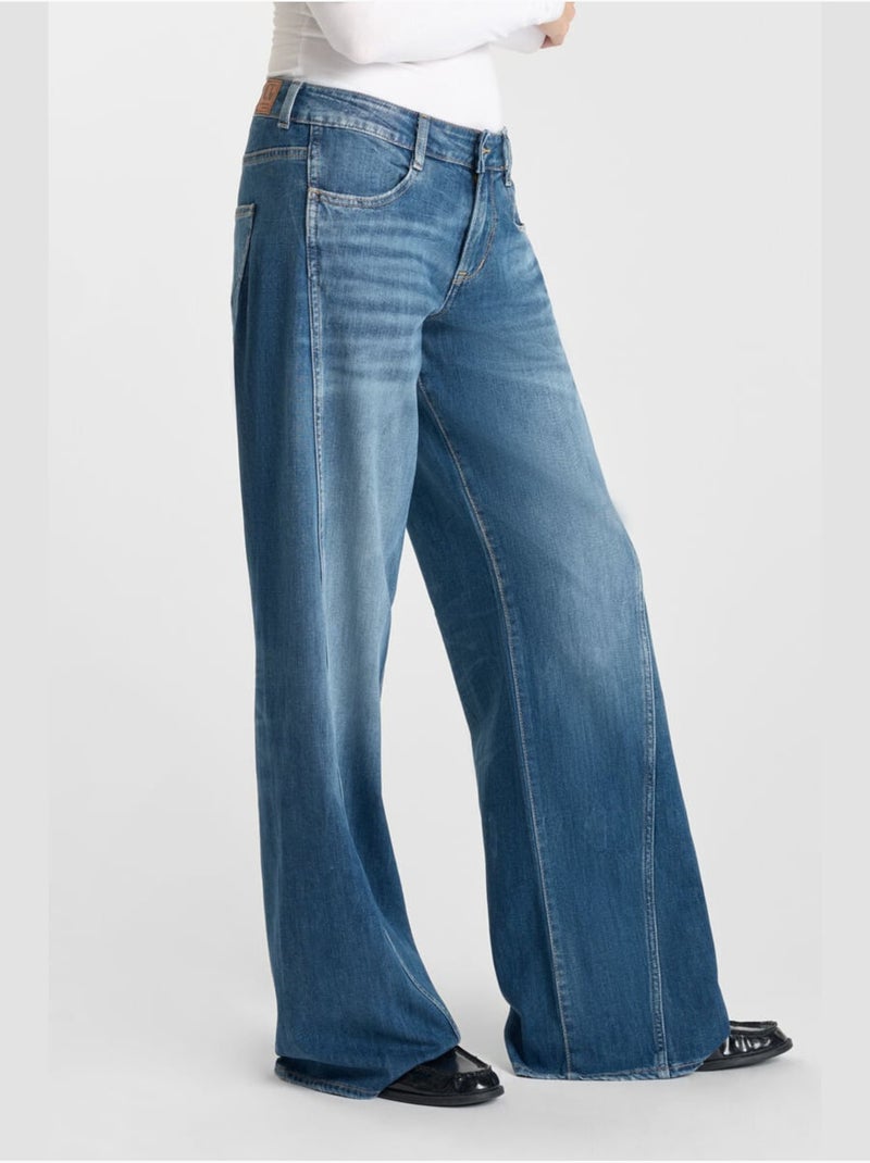 Jeans flare , largo 34 Azul - Kiabi