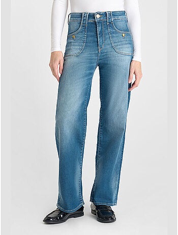 Jeans flare , largo 34