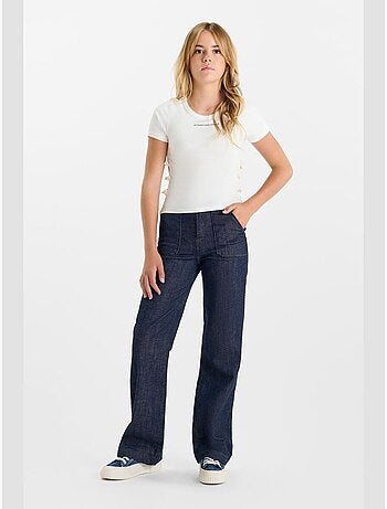 Jeans flare, largo 34
