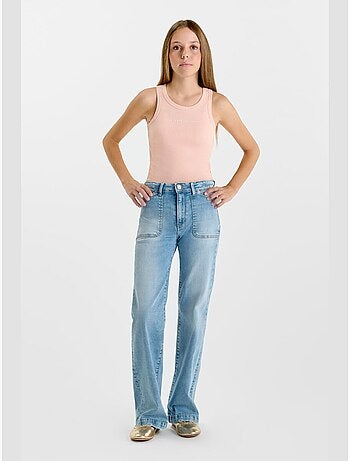 Jeans flare, largo 34