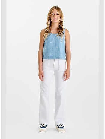 Jeans flare, largo 34