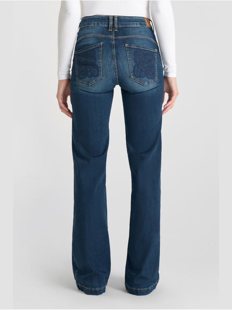 Jeans flare pulp flare, largo 34 Azul - Kiabi