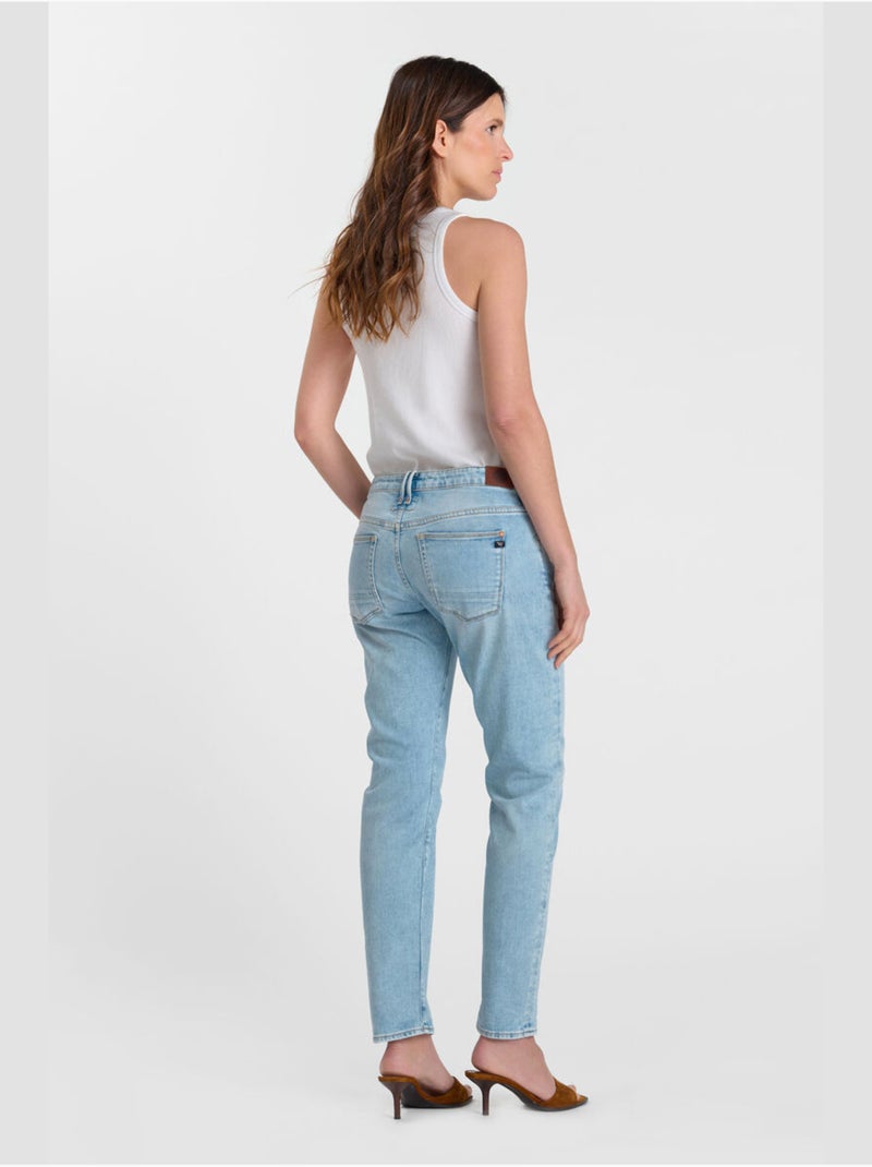 Jeans loose, ancho 200/43, 7/8 Azul - Kiabi