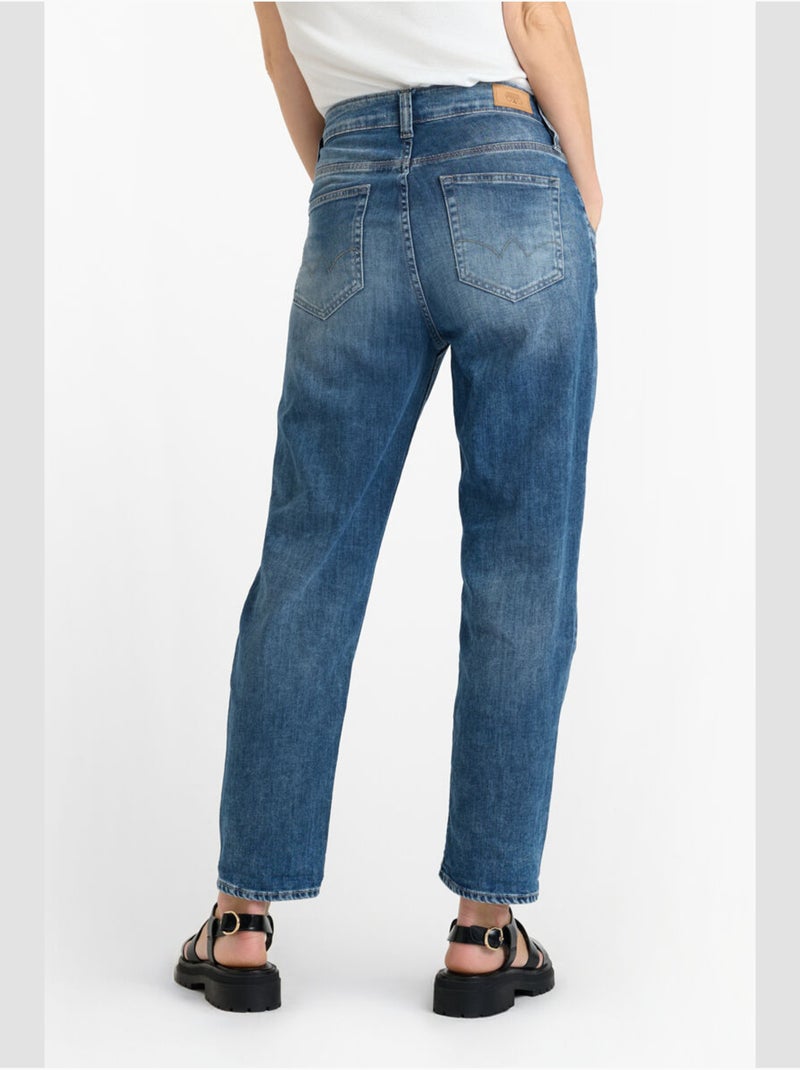Jeans loose, ancho , 7/8 Azul - Kiabi