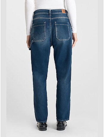 Jeans loose, ancho , 7/8