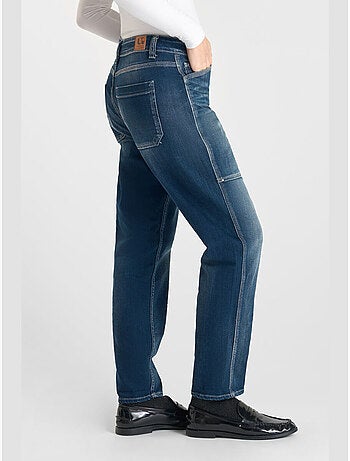 Jeans loose, ancho , 7/8