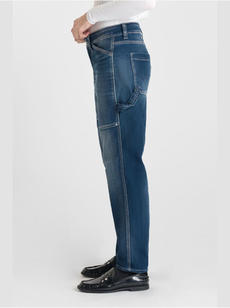 Jeans loose, ancho , 7/8 Azul - Kiabi