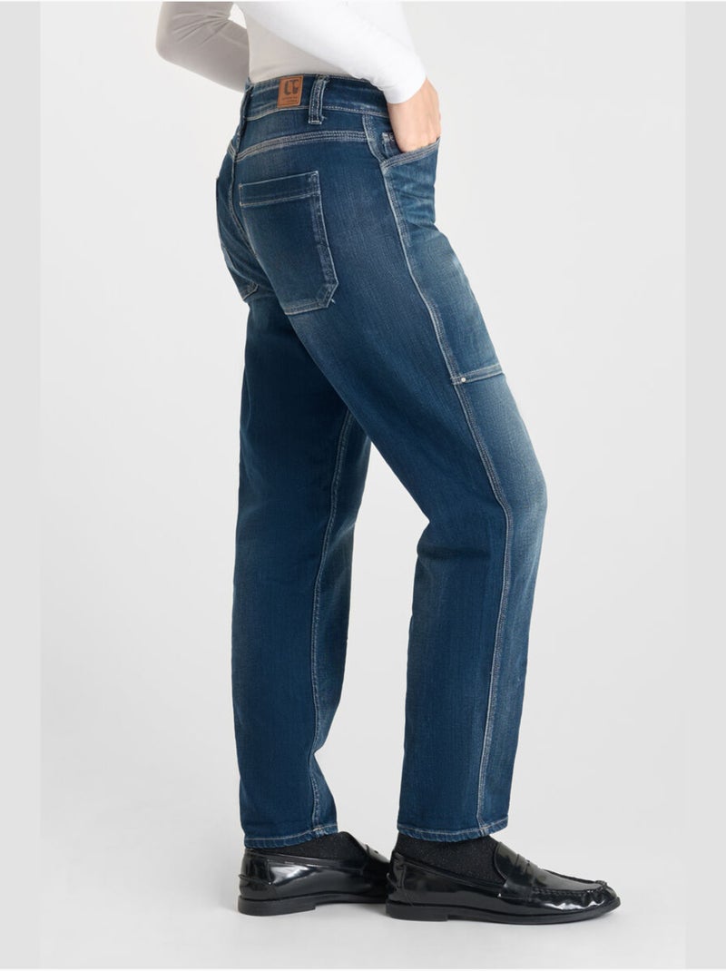 Jeans loose, ancho , 7/8 Azul - Kiabi