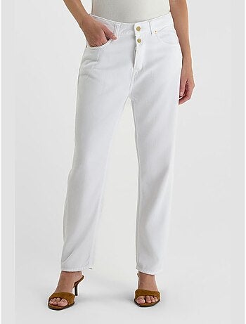 Jeans loose, ancho , 7/8