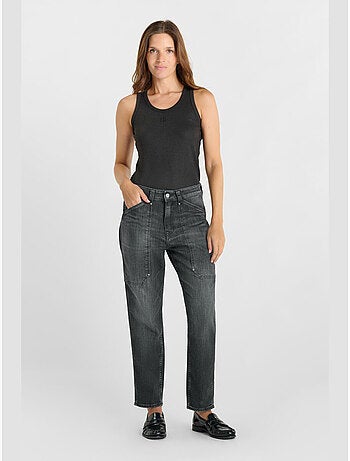 Jeans loose, ancho , 7/8