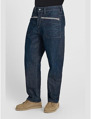 Jeans loose, ancho hobo, largo 34