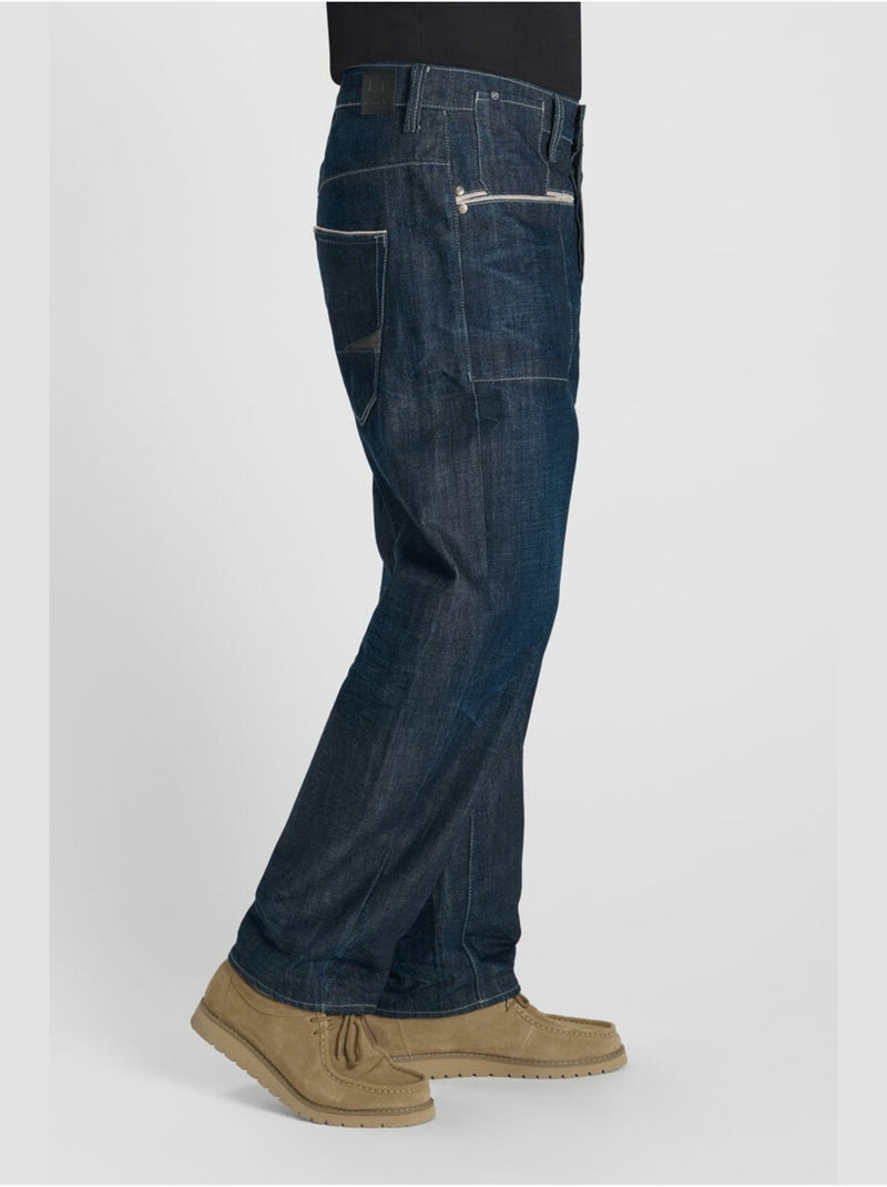 Jeans loose, ancho hobo, largo 34 Azul - Kiabi